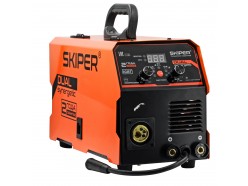 Сварочный полуавтомат Skiper MIG/MMA-260D-18 (2 года гар, 260А, процессор, MIG/MAG/MMA/TIG, еврорукав 3м)